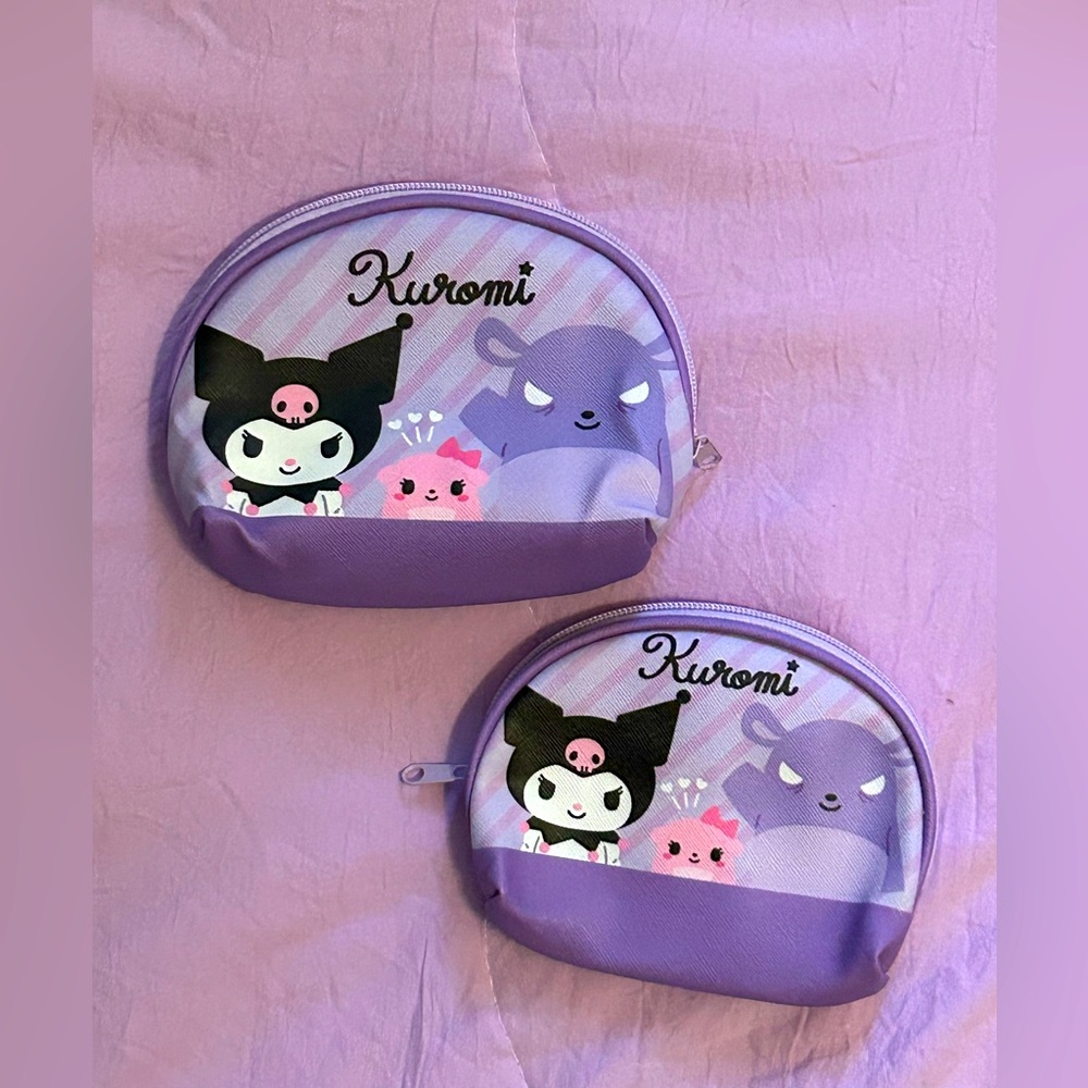 Kuromi Makeup Bags